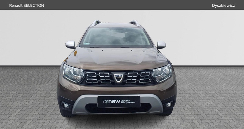 Dacia Duster cena 52900 przebieg: 43000, rok produkcji 2019 z Rydułtowy małe 232